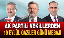 Afyon AK Parti Vekillerden Gaziler Günü Mesajı