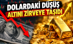 Dolardaki düşüş altını zirveye taşıdı