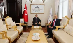 Mali Müşavir Aziz Aslan’dan Vali Aktaş’a ziyaret