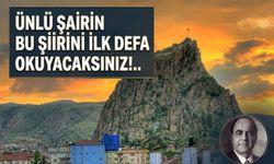 Ünlü şairin bu şiirini ilk defa okuyacaksınız!..
