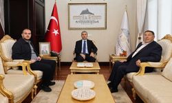 İş insanı Bekir Şapcı’dan Vali Naci Aktaş’a ziyaret