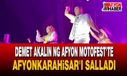 Demet Akalın Motofest'te Afyonkarahisar'ı salladı