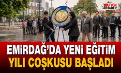 Emirdağ’da yeni eğitim yılı coşkusu başladı