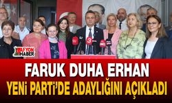 Faruk Duha Erhan YENİ Parti’de adaylığını açıkladı