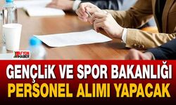 Gençlik ve Spor Bakanlığı personel alacak!
