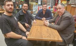 Mısırlıoğlu, Abdülkadir Türkkan’ın yeni iş yerini ziyaret etti