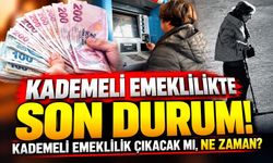 Kademeli emeklilikte son durum! Kademeli emeklilik ne zaman çıkacak ?