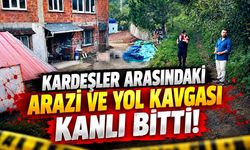 Kardeşler arasındaki arazi ve yol kavgası kanlı bitti!
