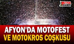 Afyon'da Motofest ve Motokros coşkusu başladı