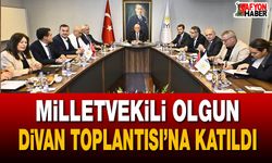 Milletvekili Olgun Divan Toplantısı’na Katıldı