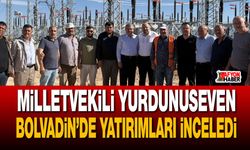 Milletvekili Yurdunuseven Bolvadin’de yatırımları inceledi