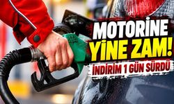 Motorine yine zam! İndirim 1 gün sürdü