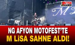 Ng Afyon Motofest’te M Lisa sahne aldı!