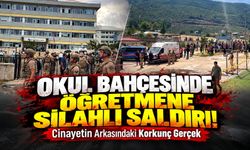 Okul bahçesinde öğretmene silahlı saldırı!
