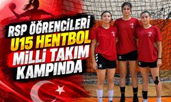 RSP Öğrencileri U15 Hentbol Milli Takım kampında