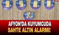 Afyon’da kuyumcuda sahte altın alarmı!