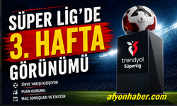 Trendyol Süper Lig’de puan durumu, skorlar, maç programı