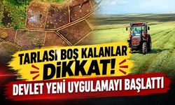 Tarlası boş kalanlar dikkat! Devlet yeni uygulamayı başlattı