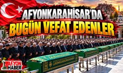 26 Eylül 2026 Afyon'da vefat edenler