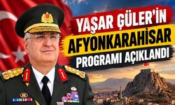 Yaşar Güler’in Afyonkarahisar programı açıklandı