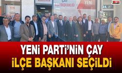 YENİ Parti’nin Çay İlçe Başkanı Seçildi