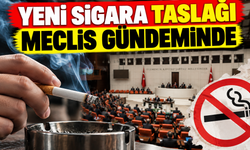 Yeni Sigara Taslağı Meclis Gündeminde