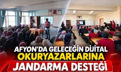 Afyon'da Geleceğin Dijital Okuryazarlarına Jandarma Desteği