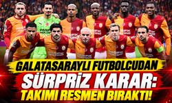 Galatasaraylı futbolcudan sürpriz karar: Takımı resmen bıraktı!