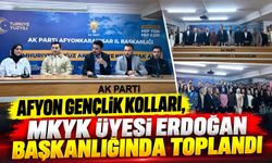 Afyon Gençlik Kolları, MKYK Üyesi Erdoğan Başkanlığında Toplandı