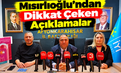 Mısırlıoğlu’ndan Dikkat Çeken Açıklamalar