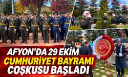 Afyon’da 29 Ekim Cumhuriyet Bayramı Coşkusu Başladı