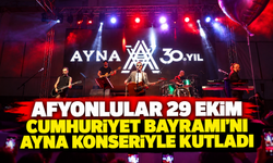 Afyonlular 29 Ekim Cumhuriyet Bayramı’nı Ayna Konseriyle Kutladı