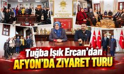 Tuğba Işık Ercan’dan Afyon'da ziyaret turu