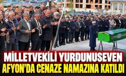 Milletvekili Yurdunuseven Afyon’da cenaze namazına katıldı
