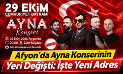 Afyon’da Ayna Konserinin Yeri Değişti: İşte Yeni Adres