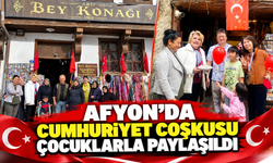 Afyon’da Cumhuriyet Coşkusu Çocuklarla Paylaşıldı