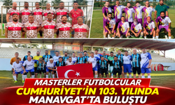 Masterler Futbolcular Cumhuriyet’in 103. Yılında Manavgat’ta Buluştu