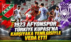 1923 Afyonspor Türkiye Kupası'na Karşıyaka yenilgisiyle veda etti