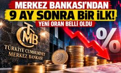 Merkez Bankası'ndan 9 ay sonra bir ilk! Yeni oran belli oldu