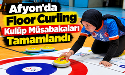 Afyon’da Floor Curling Kulüp Müsabakaları Tamamlandı