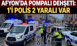 Afyon'da pompalı dehşeti: 3 kişi yaralandı