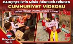 Bahçeşehir’in minik öğrencilerinden Cumhuriyet videosu