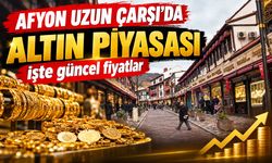 Afyon'da güncel altın fiyatları
