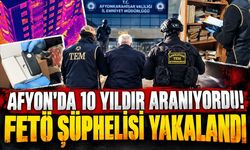 Afyon’da 10 yıldır aranıyordu! FETÖ şüphelisi yakalandı