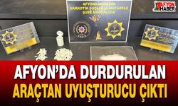 Afyonkarahisar’da durdurulan araçtan uyuşturucu çıktı