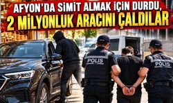 Afyon’da simit almak için durdu, 2 milyonluk aracını çaldılar