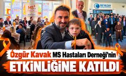 Özgür Kavak MS Hastaları Derneği’nin etkinliğine katıldı