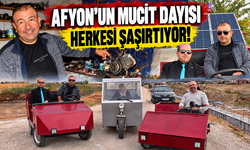 Afyon’un mucit dayısı herkesi şaşırtıyor!