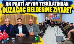 AK Parti Afyon Teşkilatından Düzağaç Beldesine ziyaret