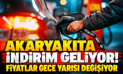 Akaryakıta indirim geliyor! Fiyatlar gece yarısı değişiyor